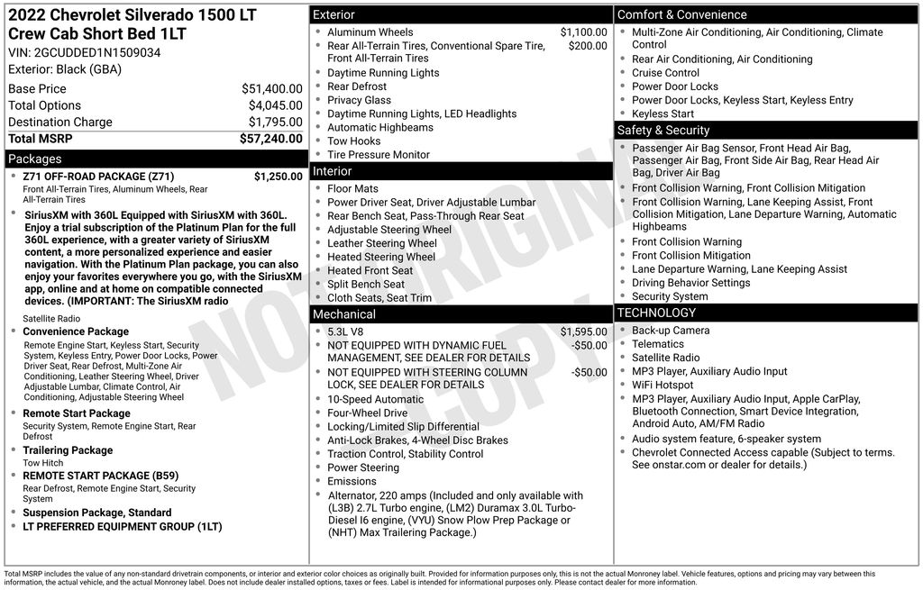 chevrolet silverado 1500 2022 2GCUDDED1N1509034 image chevrolet silverado 1500 2022 2GCUDDED1N1509034 image